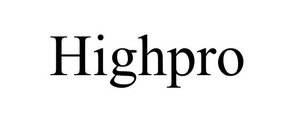 HIGHPRO