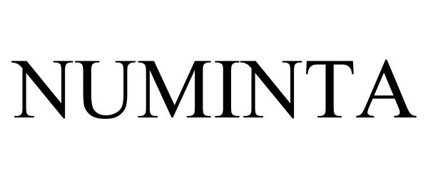Trademark Logo NUMINTA