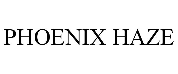Trademark Logo PHOENIX HAZE