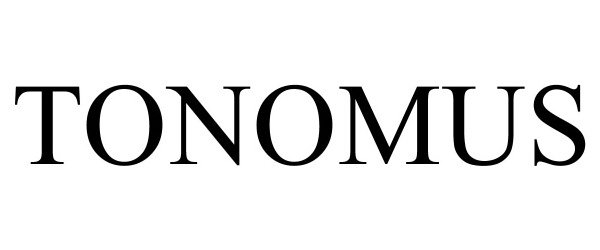 Trademark Logo TONOMUS