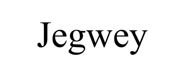 Trademark Logo JEGWEY