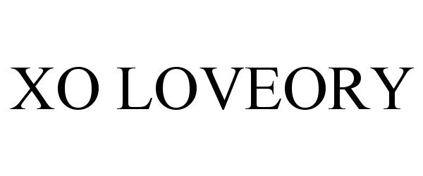 Trademark Logo XO LOVEORY