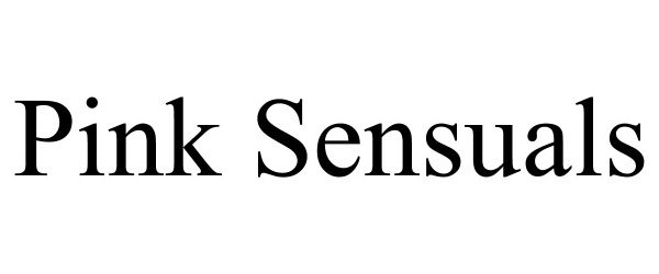 Trademark Logo PINK SENSUALS
