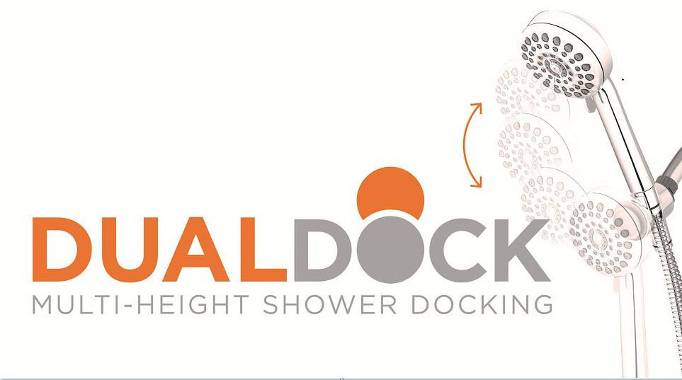 Trademark Logo DUALDOCK MULTI-HEIGHT SHOWER DOCKING