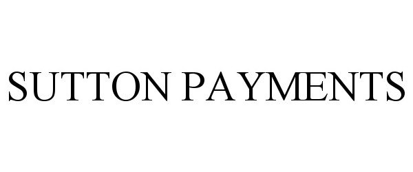  SUTTON PAYMENTS