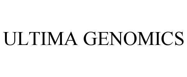  ULTIMA GENOMICS