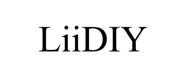 Trademark Logo LIIDIY