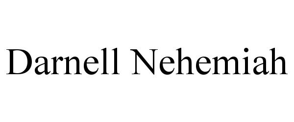  DARNELL NEHEMIAH