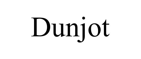 Trademark Logo DUNJOT
