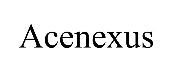 Trademark Logo ACENEXUS