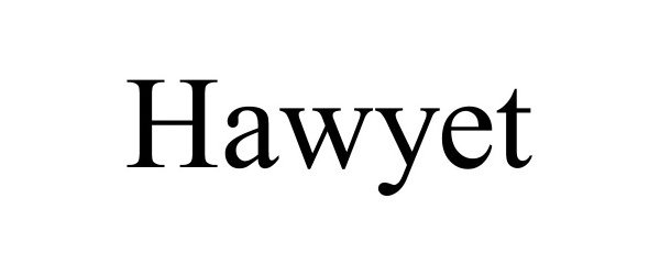 Trademark Logo HAWYET