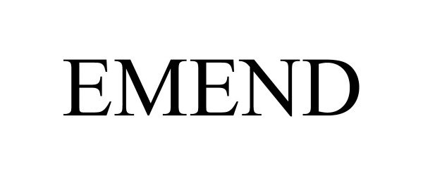 Trademark Logo EMEND