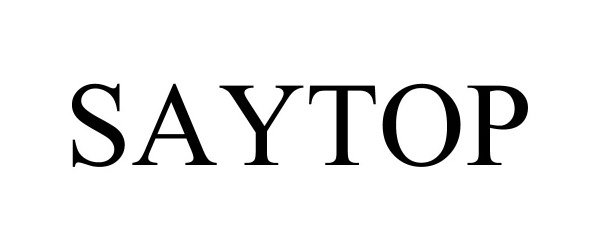 Trademark Logo SAYTOP