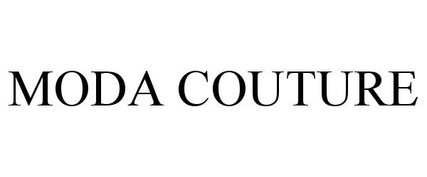 Trademark Logo MODA COUTURE