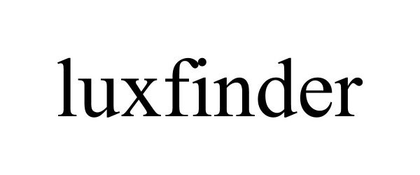 Trademark Logo LUXFINDER