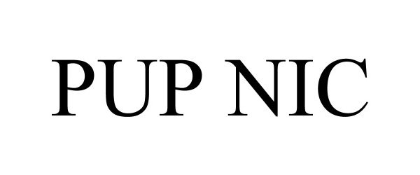 Trademark Logo PUP NIC