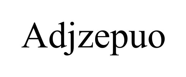  ADJZEPUO