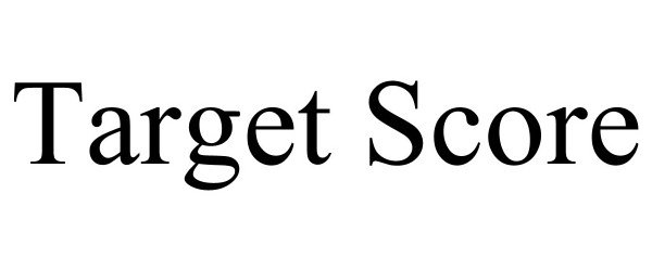 Trademark Logo TARGET SCORE