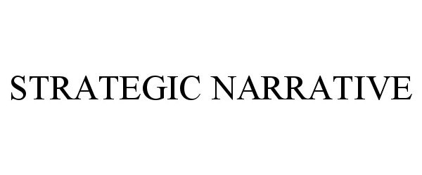 Trademark Logo STRATEGIC NARRATIVE