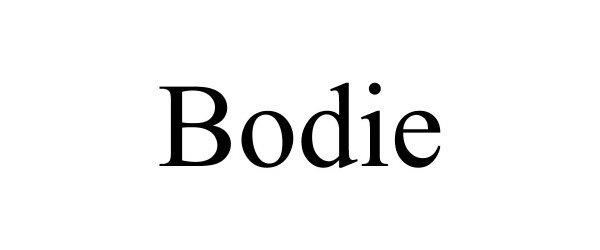 Trademark Logo BODIE