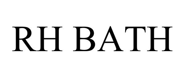 Trademark Logo RH BATH