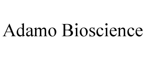Trademark Logo ADAMO BIOSCIENCE