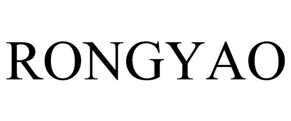Trademark Logo RONGYAO