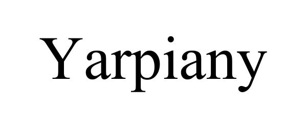  YARPIANY