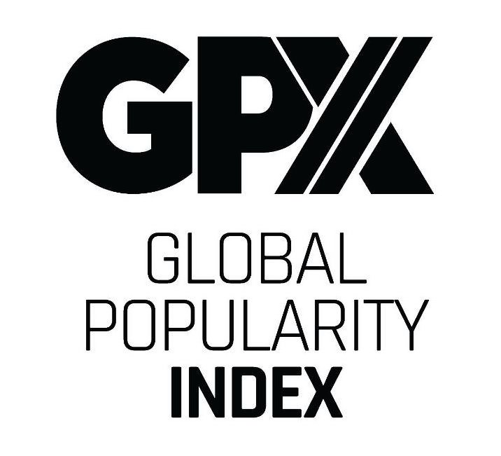 Trademark Logo GPX GLOBAL POPULARITY INDEX
