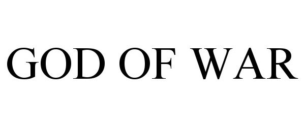 Trademark Logo GOD OF WAR
