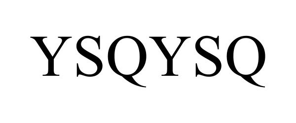 Trademark Logo YSQYSQ