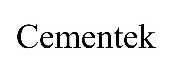 Trademark Logo CEMENTEK