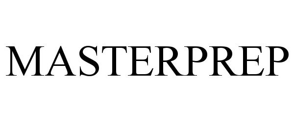 Trademark Logo MASTERPREP