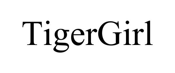 Trademark Logo TIGERGIRL