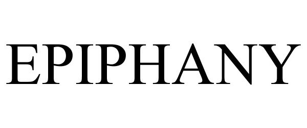 Trademark Logo EPIPHANY