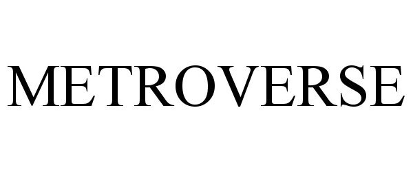 Trademark Logo METROVERSE