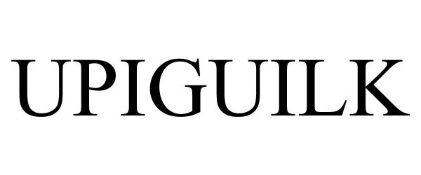 Trademark Logo UPIGUILK