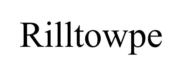  RILLTOWPE