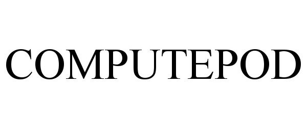 Trademark Logo COMPUTEPOD
