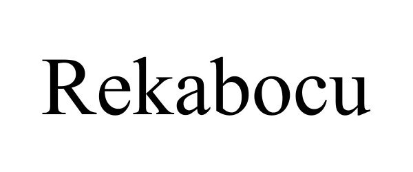  REKABOCU