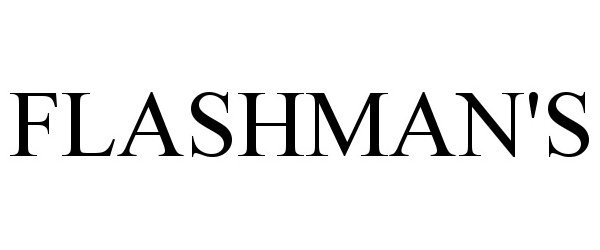 Trademark Logo FLASHMAN'S