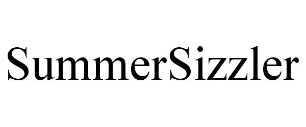 Trademark Logo SUMMERSIZZLER