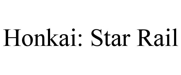  HONKAI: STAR RAIL