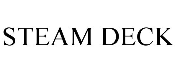 Trademark Logo STEAM DECK