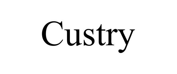  CUSTRY