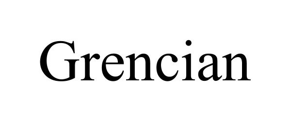 Trademark Logo GRENCIAN