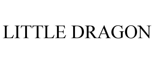 Trademark Logo LITTLE DRAGON