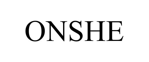 Trademark Logo ONSHE