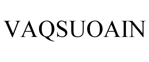 Trademark Logo VAQSUOAIN
