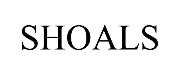 Trademark Logo SHOALS